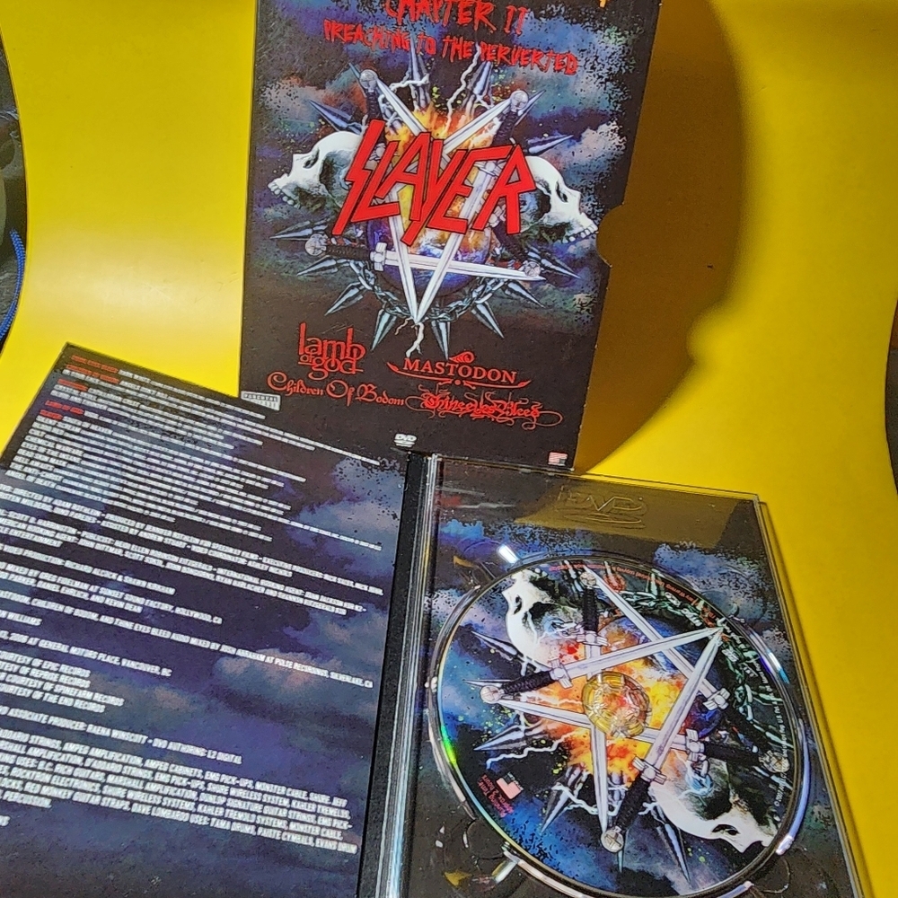 The Unholy Alliance - Chapter II (DVD, 2007)  Slayer Lamb of God Mastodon - Picture 3 of 3